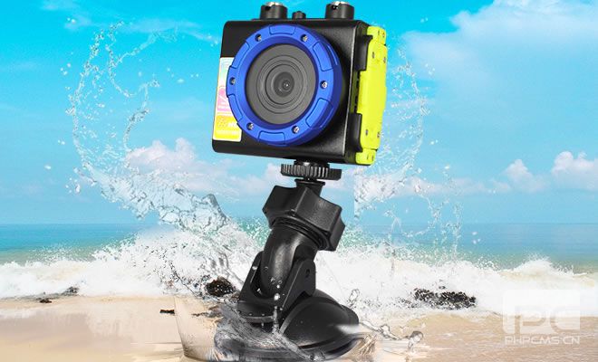 2018最新款清液晶顯示全景運動攝像機MDV308細節(jié)圖