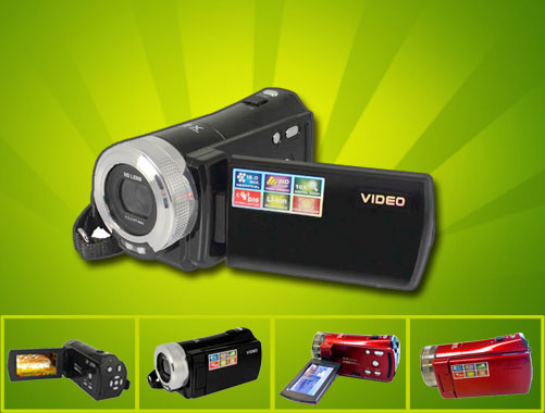 高清數(shù)碼攝像機(HDVC8)2.7寸屏,可旋轉(zhuǎn)屏幕