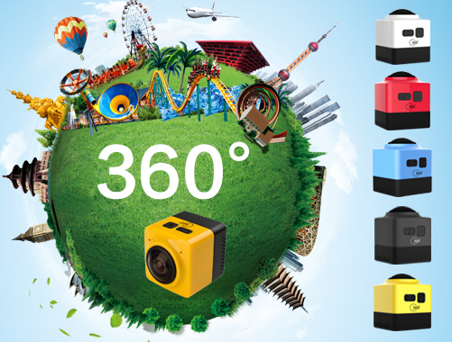 最新360全景運動DV相機(v20)全系列