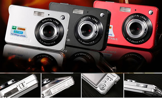 720P 8倍數(shù)碼變焦高清數(shù)碼相機(jī)【深圳好立得數(shù)碼相機(jī)廠家】 