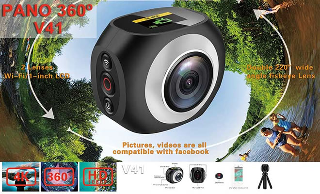 （V41）全景360高清攝像機(jī)【深圳好立得數(shù)碼相機(jī)廠家】